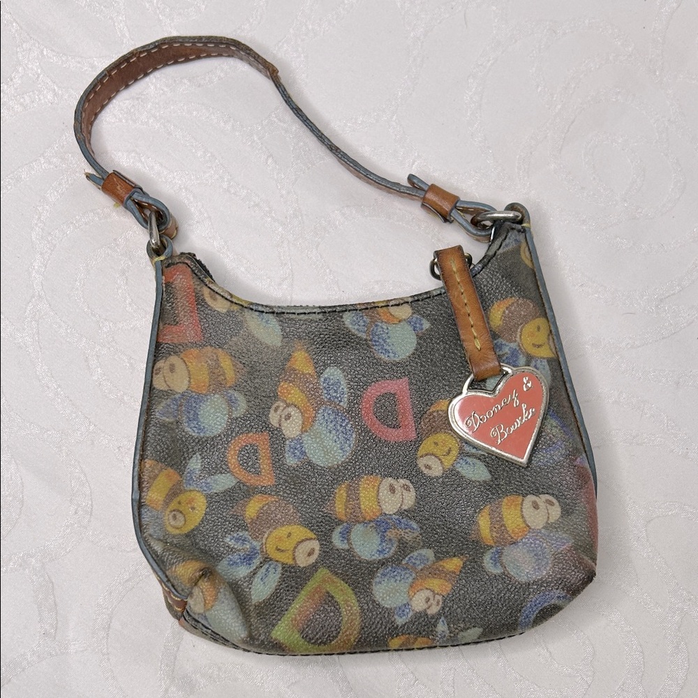 DOONEY & BOURKE vintage mini bumble bee handbag.